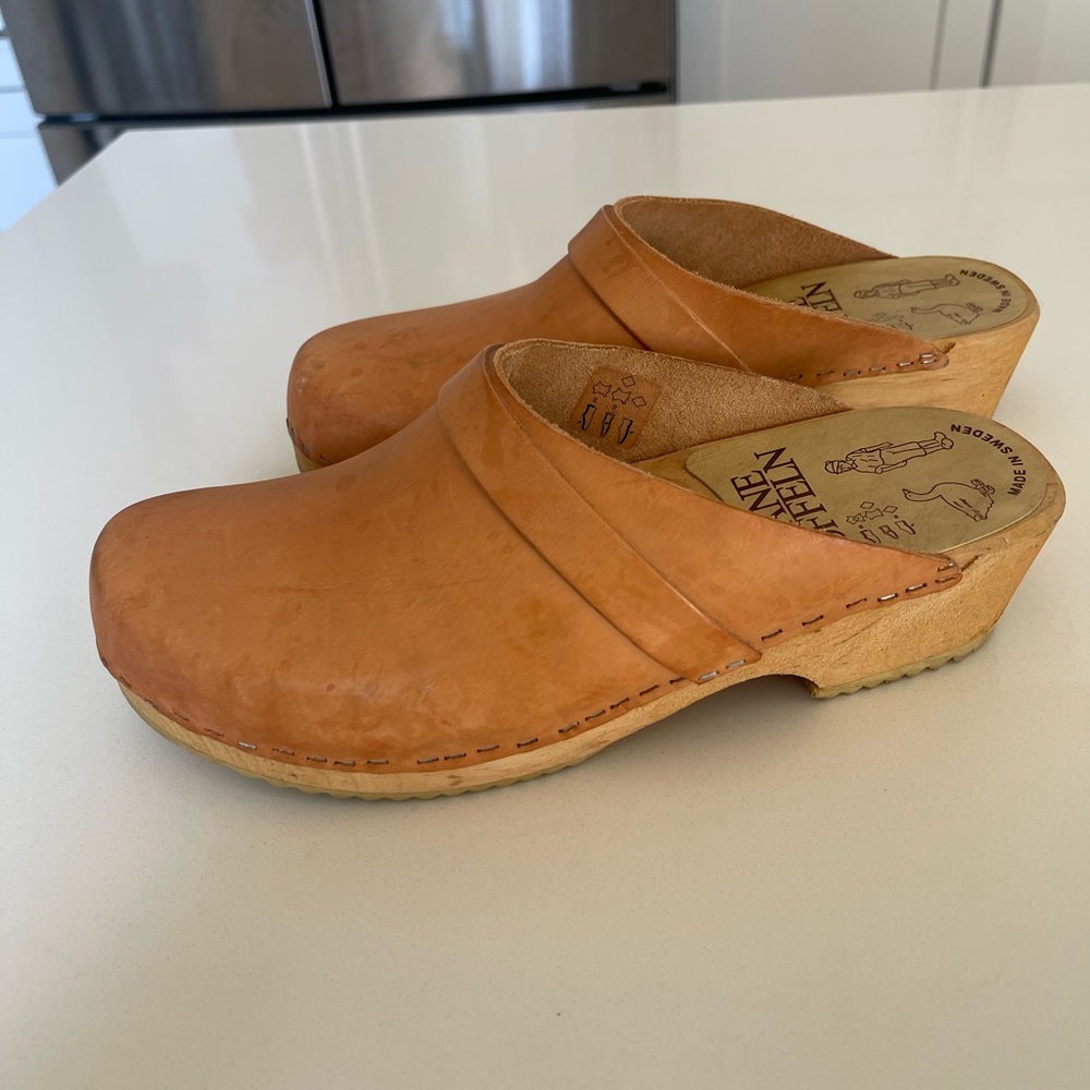 Skane Tofeln Orange Clogs - Picture 4 of 6